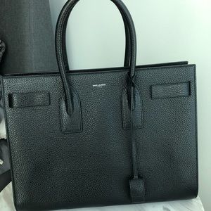 Authentic Saint Laurent Large Sac De Jour